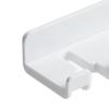 Charging Plug Hanger No Drilling Self Adhesive Hook Wall Mount Toothbrush Hanger for Bathroom Rest Room White