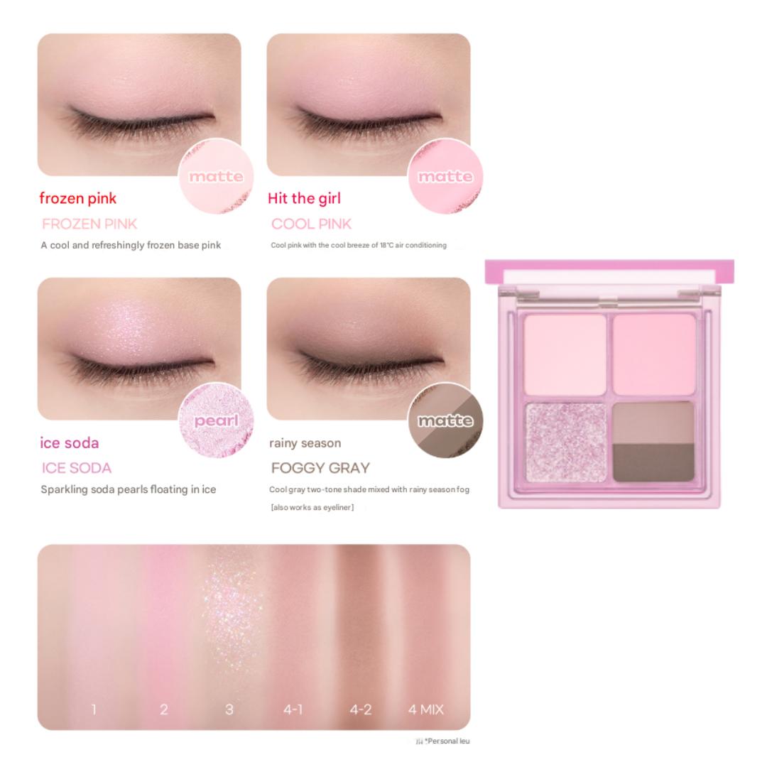 

Палетка теней CLUB CLIO PERIPERA Ink Pocket (7 вариантов) 02 Cool Summer Vibe