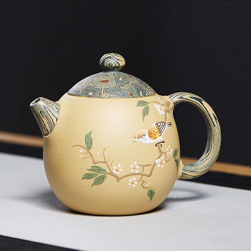 

Handmade Yixing Zisha Dragon Egg Teapot