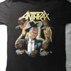 Vintage Anthrax Among The Living Phase Tour Short Sleeve All Size
