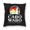 Cabo Wabo Cantina Pillowcase Polyester Linen Velvet Creative Zip Decor Throw Pillow Case Sofa Seater Cushion Cover Wholesale