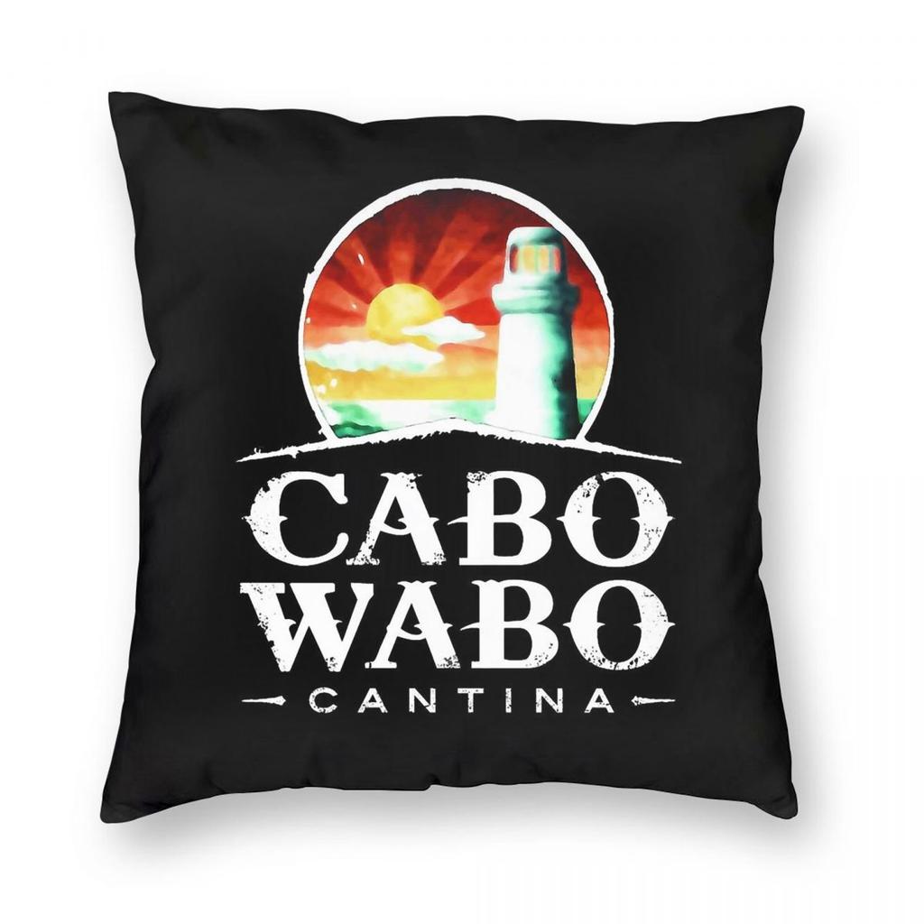 Cabo Wabo Cantina Pillowcase Polyester Linen Velvet Creative Zip Decor Throw Pillow Case Sofa Seater Cushion Cover Wholesale