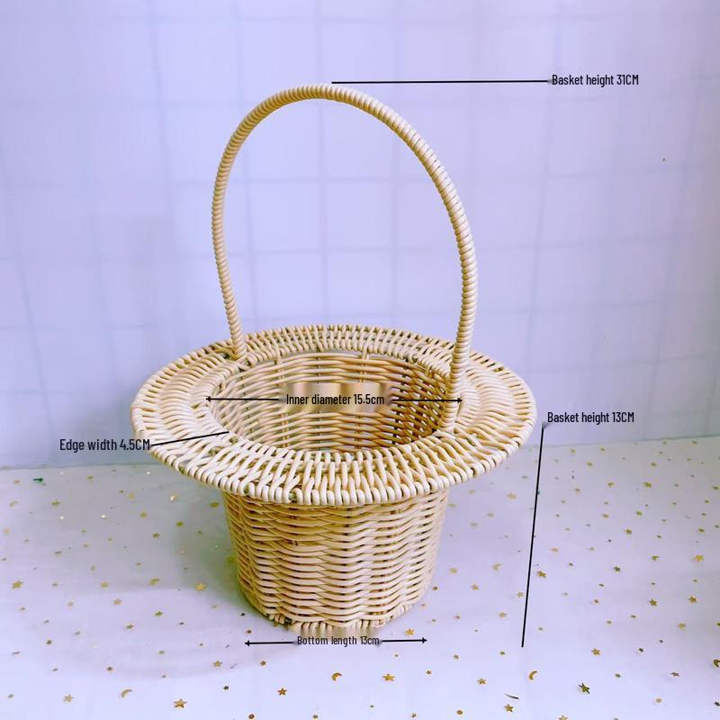Yuzhuxun Handmade Chinese Ceramic Basket