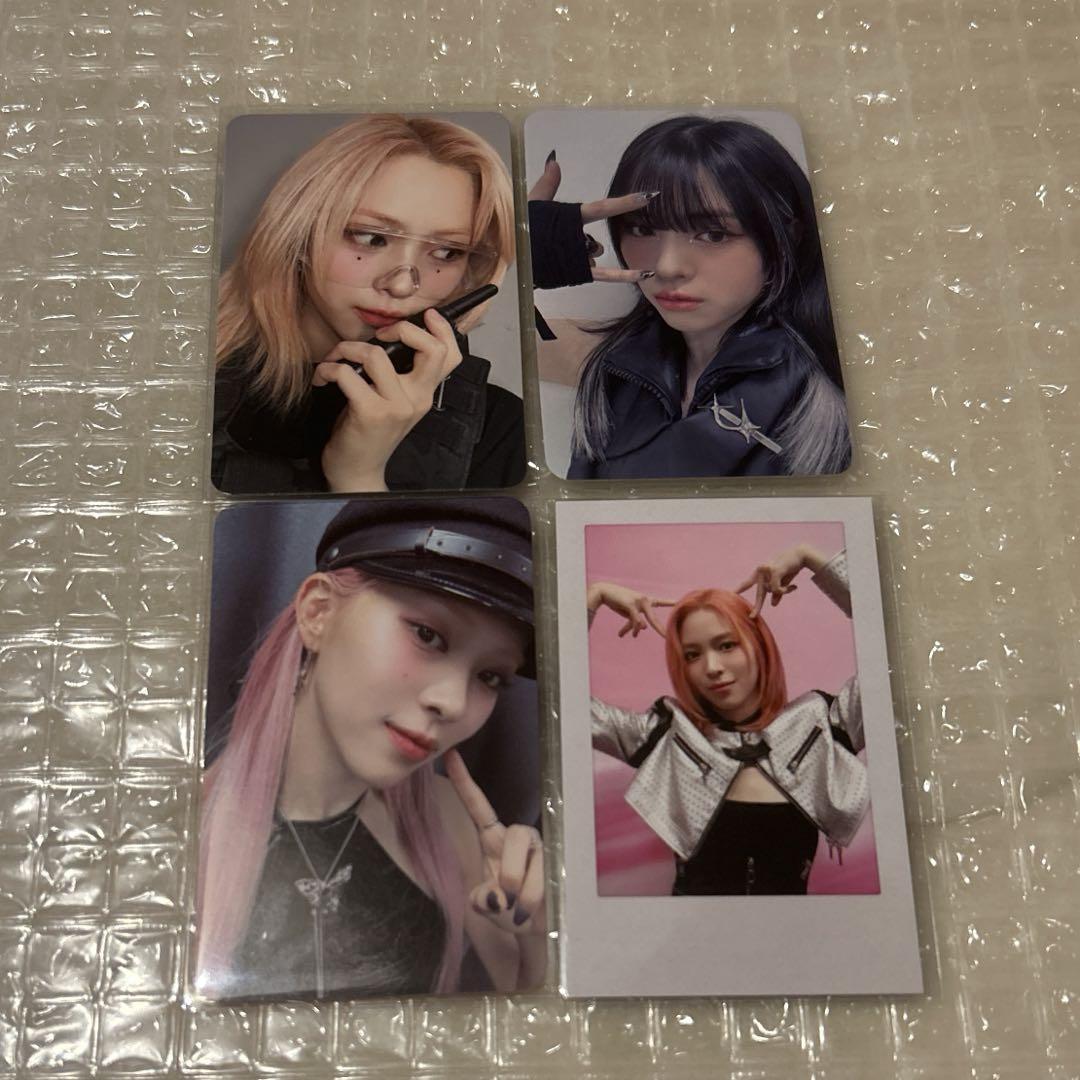 

[USED] itzy Ryujin trading card
