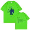 Rapper Milo J Tour T-shirt 111 Album Merch T-Shirts Men Women Fashion Hip Hop Short Sleeve T Shirt Fans Gift Harajuku Streetwear