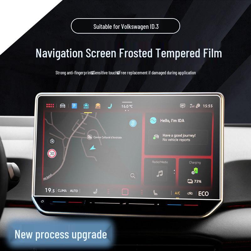 Volkswagen ID.3 Center Console Tempered Glass Screen Protector