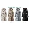 Women’s Long Over-the-Knee Cotton Coat - Winter Plus Size Fashion for Middle-Aged & Elderly