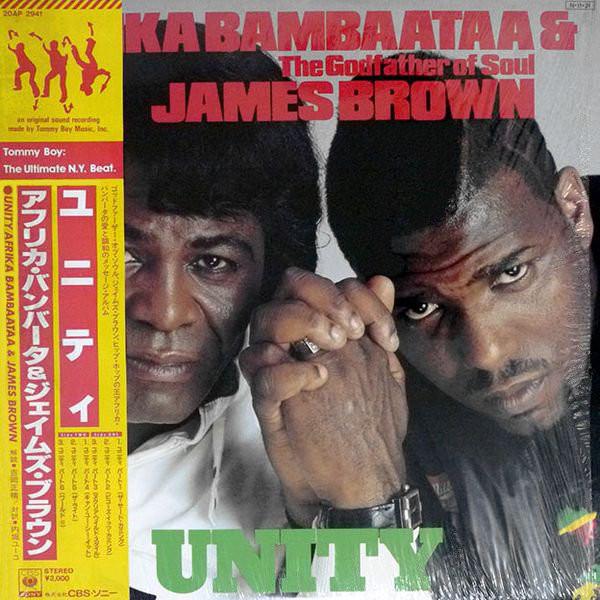 

12inch Record AFRIKA BAMBAATAA JAMES BROWN Unity 20AP2941 CBS SONY 1984 Japan Obi Rap HipHopRB Used