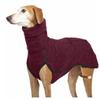 European and American Pet Dog Warm Clothes - Solid Color Spliced Dog Apparel