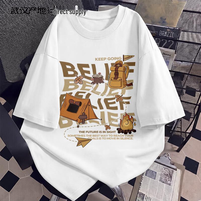 CHUJI Men s Heavyweight Cotton T-shirt 2XL
