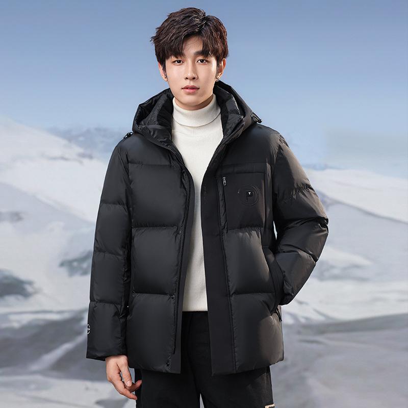 Men's Extreme Cold Short Down Jacket - Thickened Winter Outdoor Sports Snow Mountain Coat
