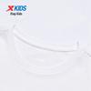 XTEP Boys' Color-Block Round Neck Short Sleeve Knit Shirt