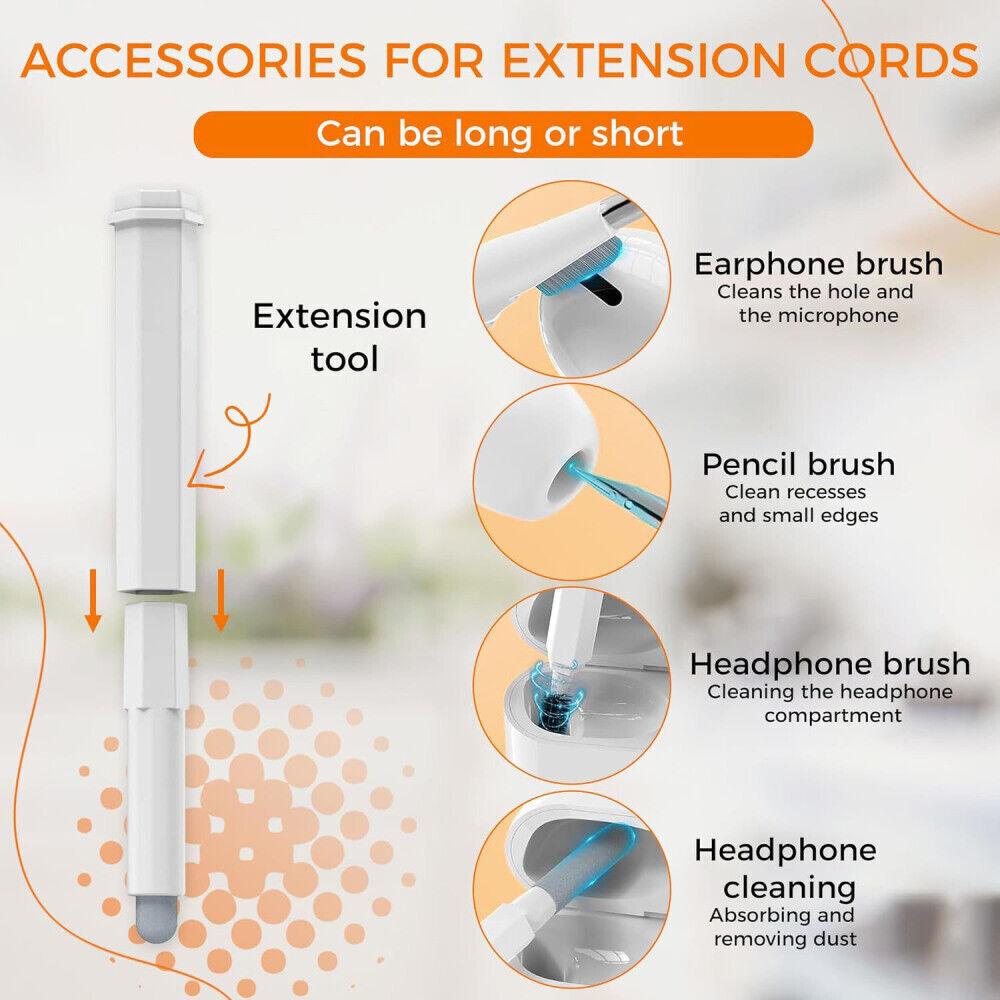 20-in-1 Cleaning Kit Computer Keyboard Cleaner Brush Earphones Cleaning Tools Keycap Puller Kit