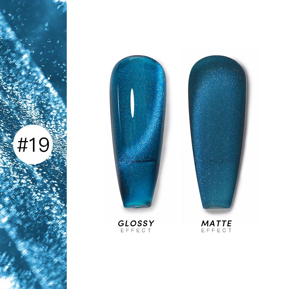 2024 Trendy 36-Color Cat Eye Nail Gel Set - Sparkly UV Gel for Salon Use