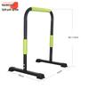 Adjustable No-Drill Split Pull-up & Dip Station