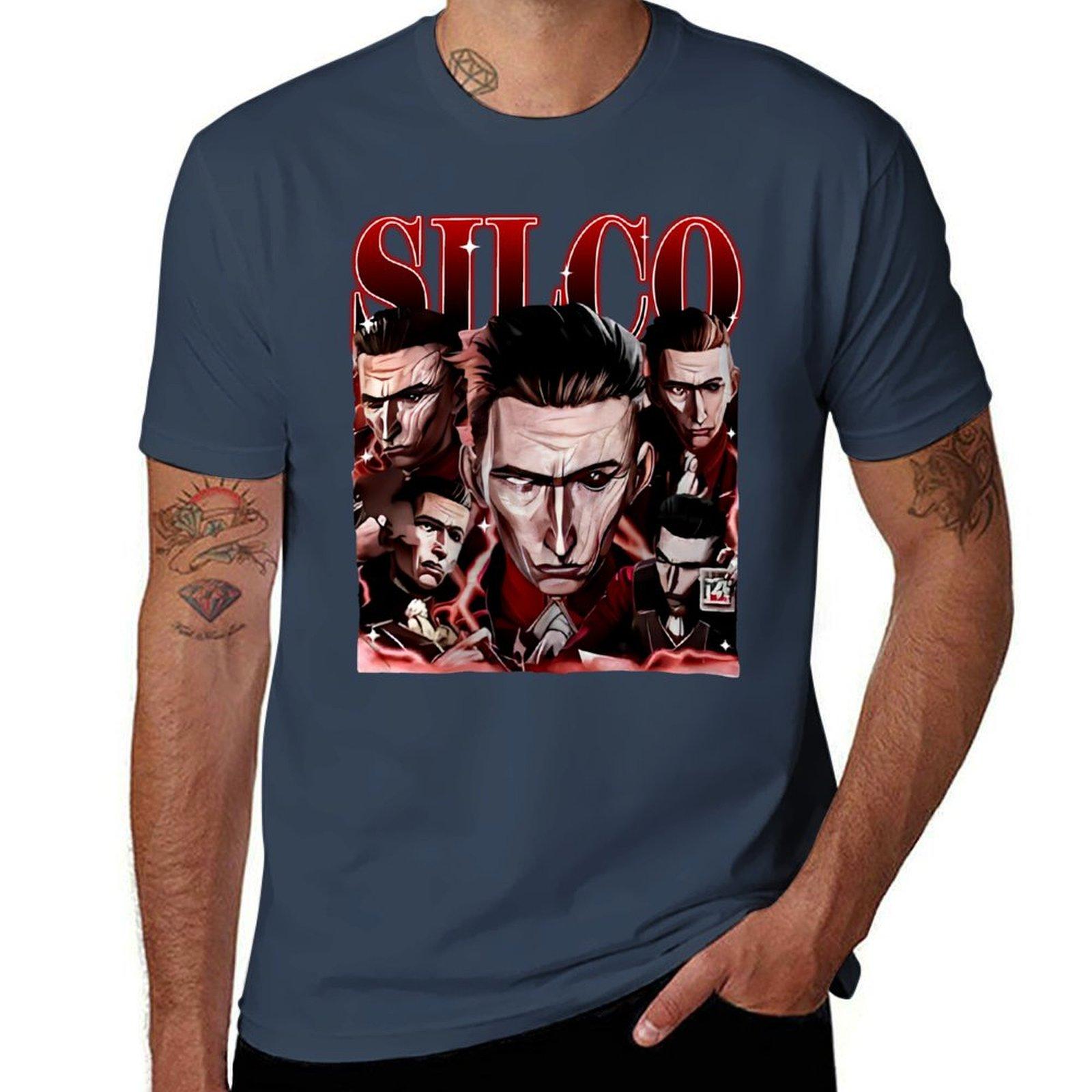 

Silco Arcane Dark Villain T-Shirt luxury t-shirt anime figures T-shirts oversize Personalized t-shirt mens white t shirts S