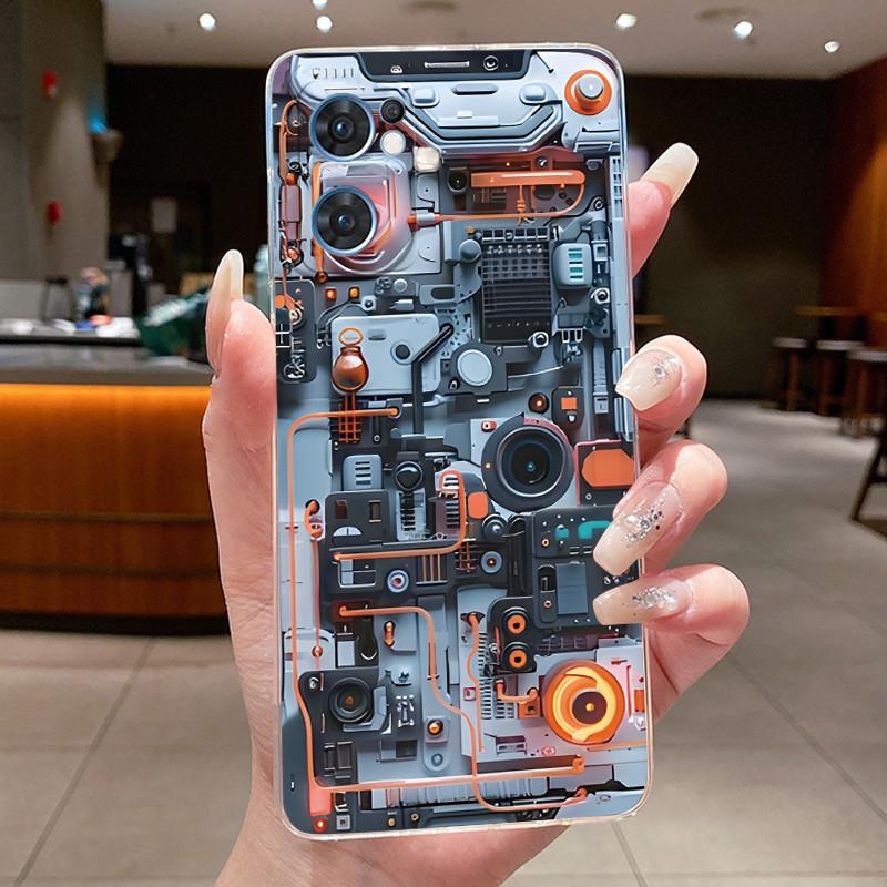 Casing For OPPO Reno 7 Reno7 4G 5G Phone Case CPH2363 CPH2371 Luxury Dragon Cute Cool Boys Girls Transparent Soft TPU Back Cover