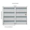Aluminum Alloy Key Cabinet | Writable Identification Labels, Textured Metal Panel, WallMounted