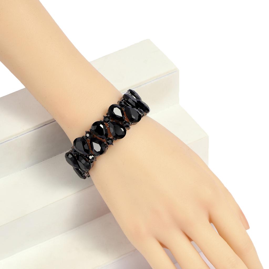 Retro multi-layer pearl diamond bracelet pearl bracelet European and American temperament evening dress versatile bracelet