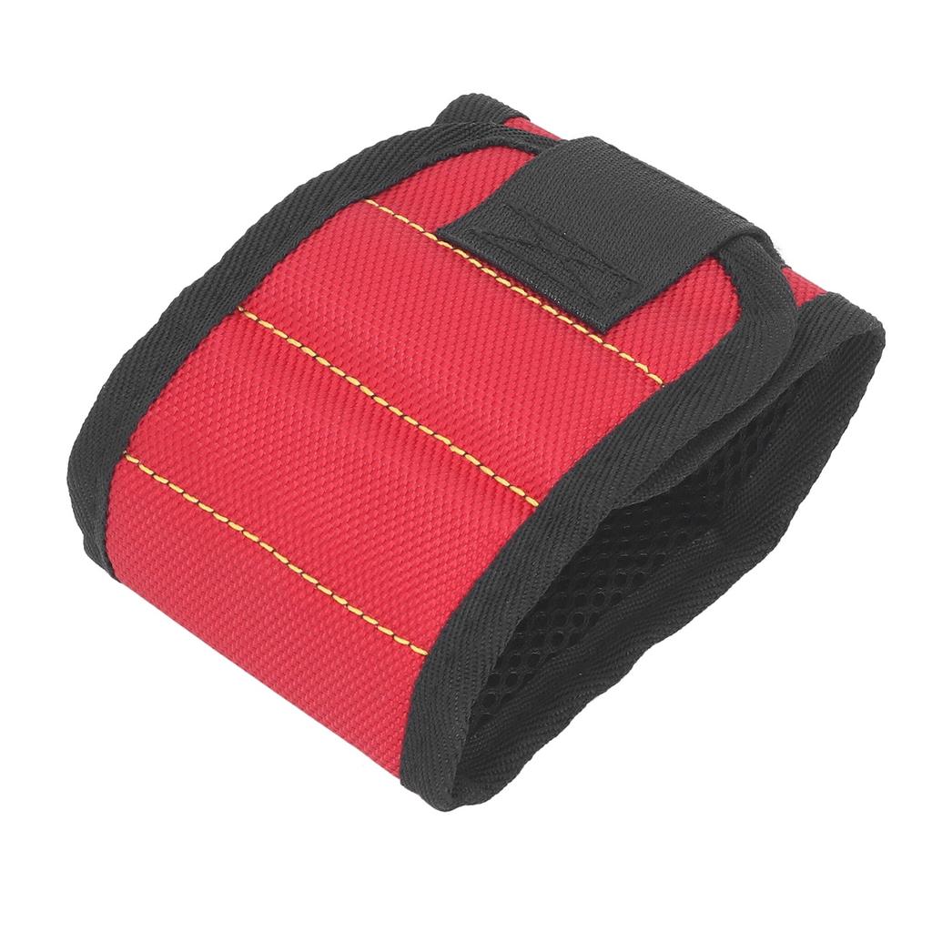 Magnetic Wristband Screw Tool Holder Organizer Storage Bracelet 5 Grids 15 Strong Magnets Tough