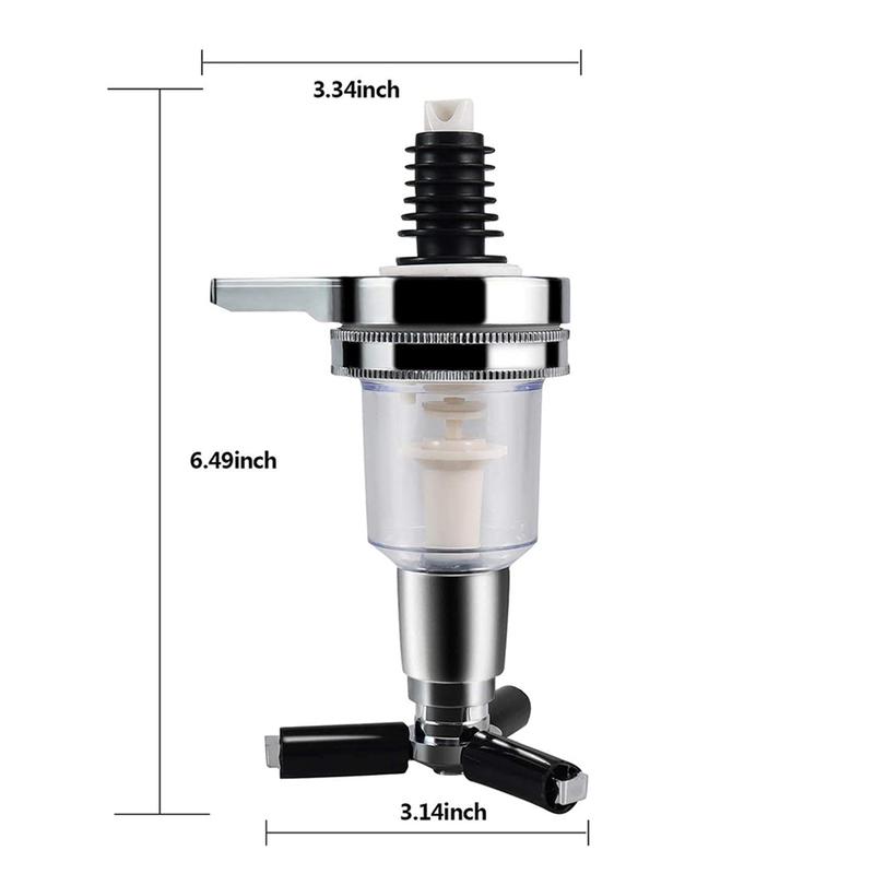 25ml/30ml/45ml Liquor Dispenser Bar Measure Pub Dispenser Leakproof Wine Pourer Drink Wine Cocktail Dispenser For Home Bar