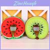 Soft Plush Fruit Neck Pillow With Crystal Velvet For Kids And Adults