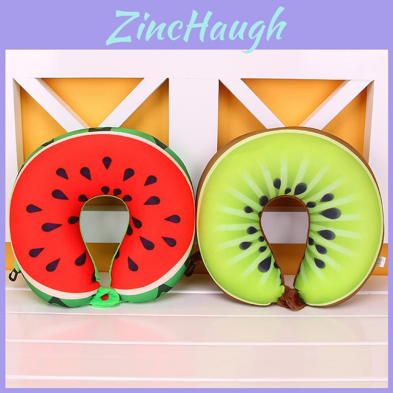 Soft Plush Fruit Neck Pillow With Crystal Velvet For Kids And Adults