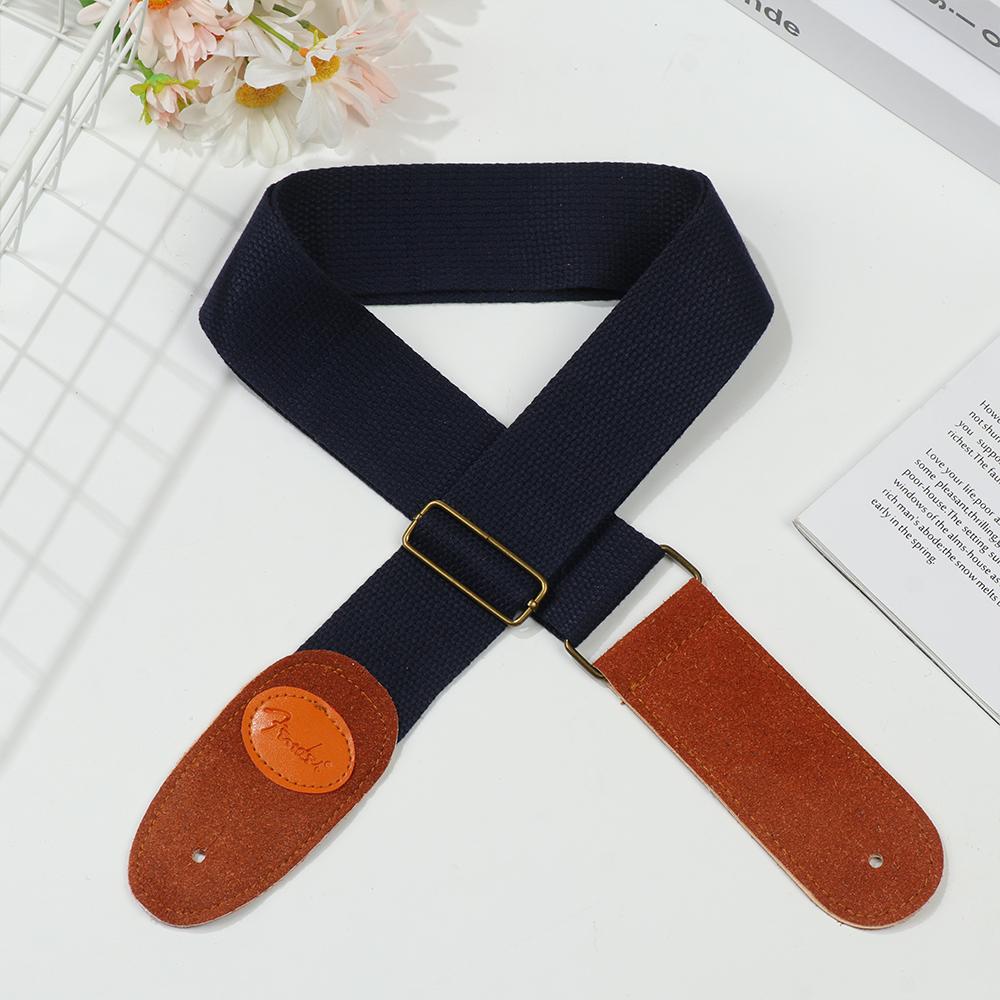 Useful Musical Instrument Part Canvas Guitar Accessories Guitar Strap Adjustable Guitar Belts