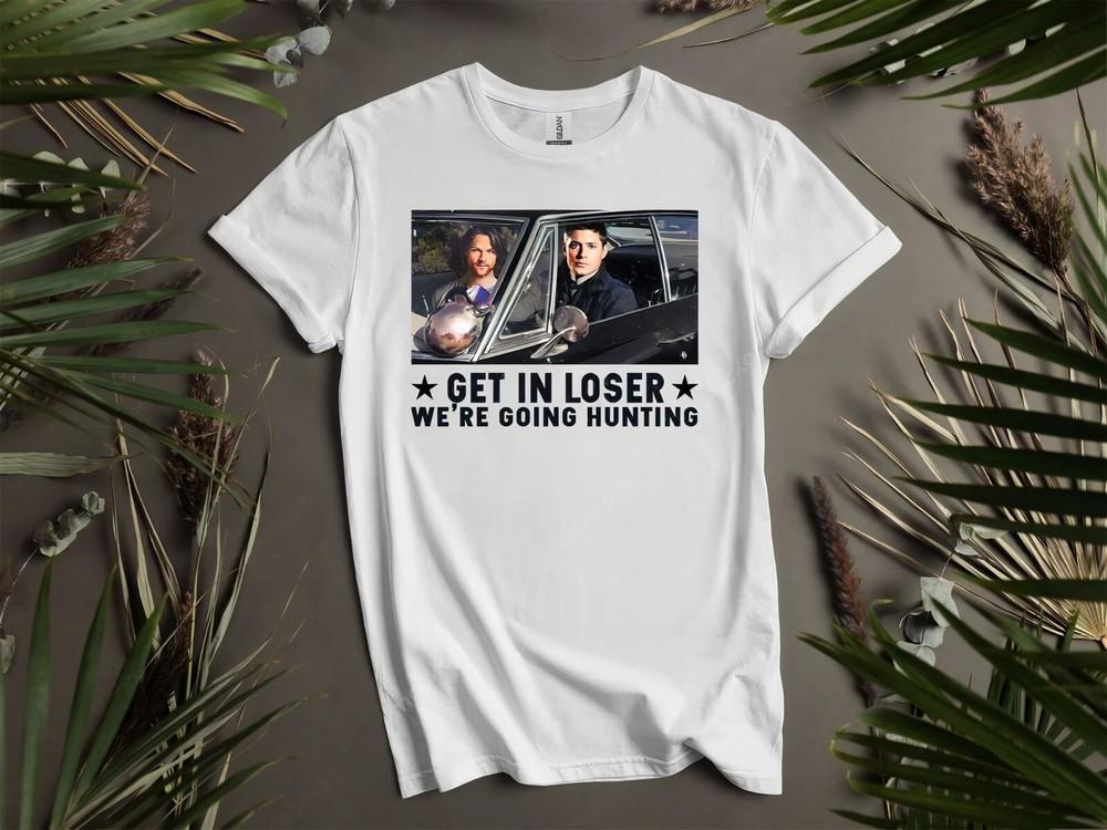 

В Лузеры Мы Идем на Охоту Сверхъестественное Толстовка Футболка Мужская Женская Унисекс AD914 3XL