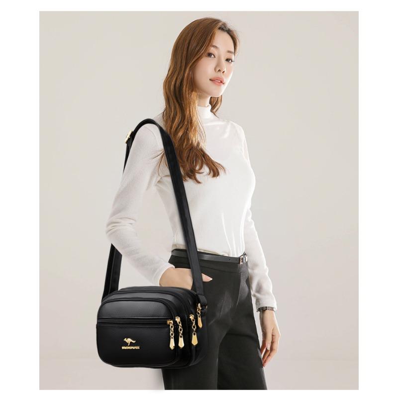 Simple and Fashionable Shoulder Bag for Women, Retro Crossbody Bag, Multi Compartment Shoulder Bag Suitable for Daily Use, Shopping, Commuting