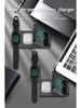 15W Foldable 3-in-1 Wireless Charger for Apple Phones, Watches, and Earbuds