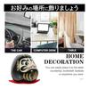 NOELAMOUR Daruma Doll Ornament Mini 5-Piece Set Ceramic Business Prosperity Cute Decoration Car Inte