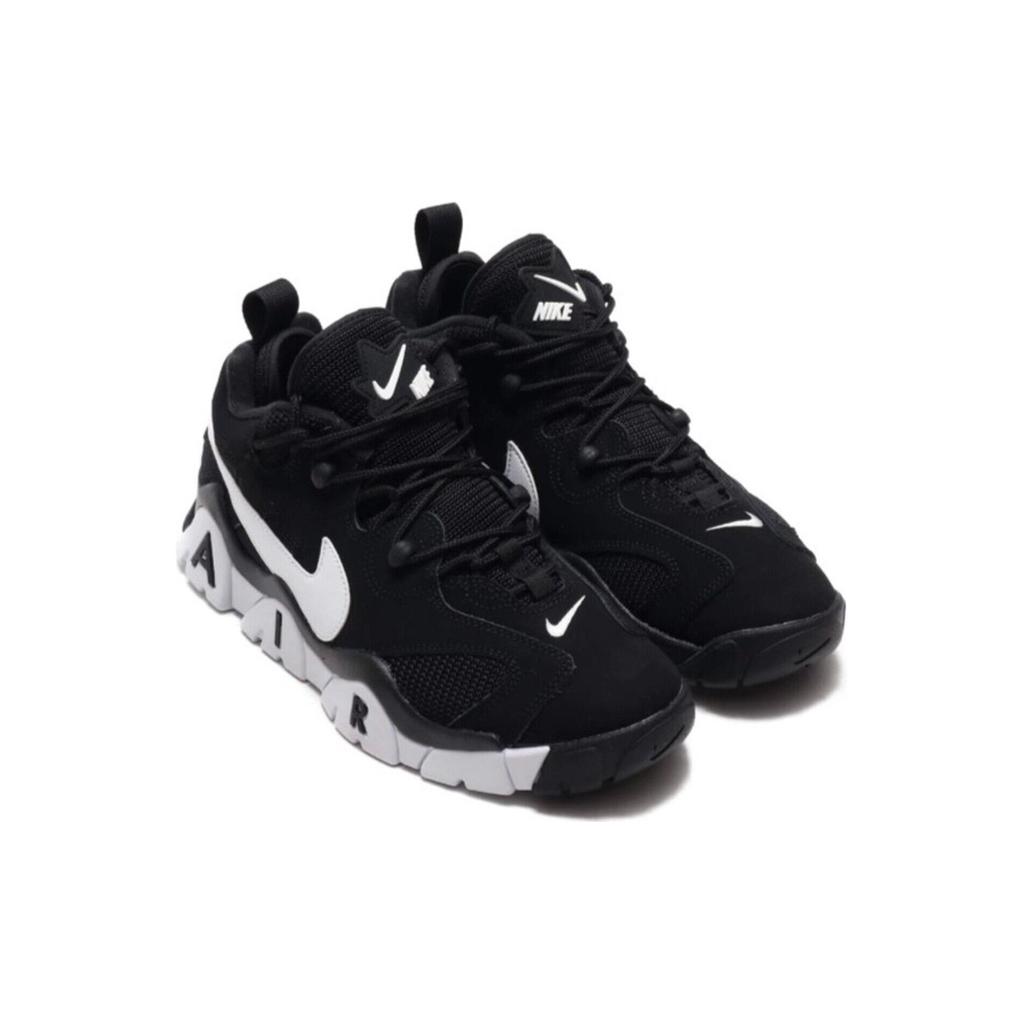 New Nike Air Barrage Low Black/White White CD7510-001