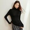 CARBAMMI Women's Slim-Fit High-Neck Knit Base Layer Top