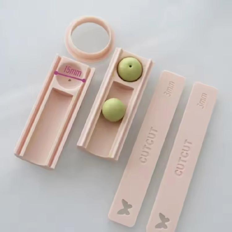 Plastic Clay Rolling Cutter Clay Bead Maker For DIY Uniform Beads Making In Necklace Earring Pendant Craft Projects