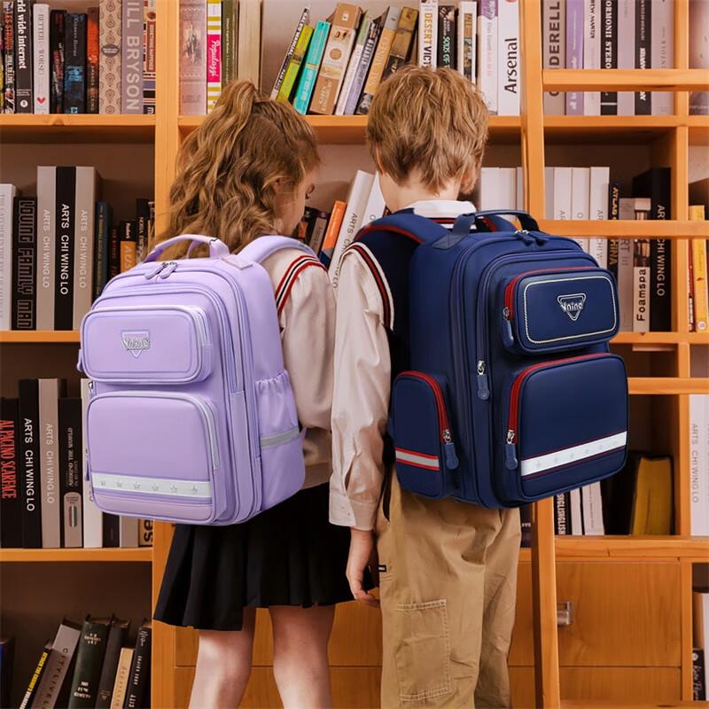 Dijiuchengbao Floating Weight Reduction Backpack for Primary School Boys Grades 1-3 Lightweight Spine