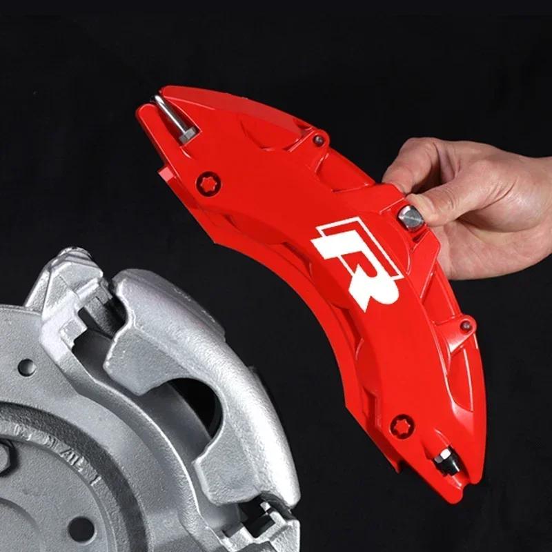 2026 Horké Pro VOLKSWAGEN VW 4ks Vinylové Samolepky na Brzdové Třmeny Auta pro Volkswagen VW Rline R Line Golf 3 5 7 Polo Passat GTI Bora