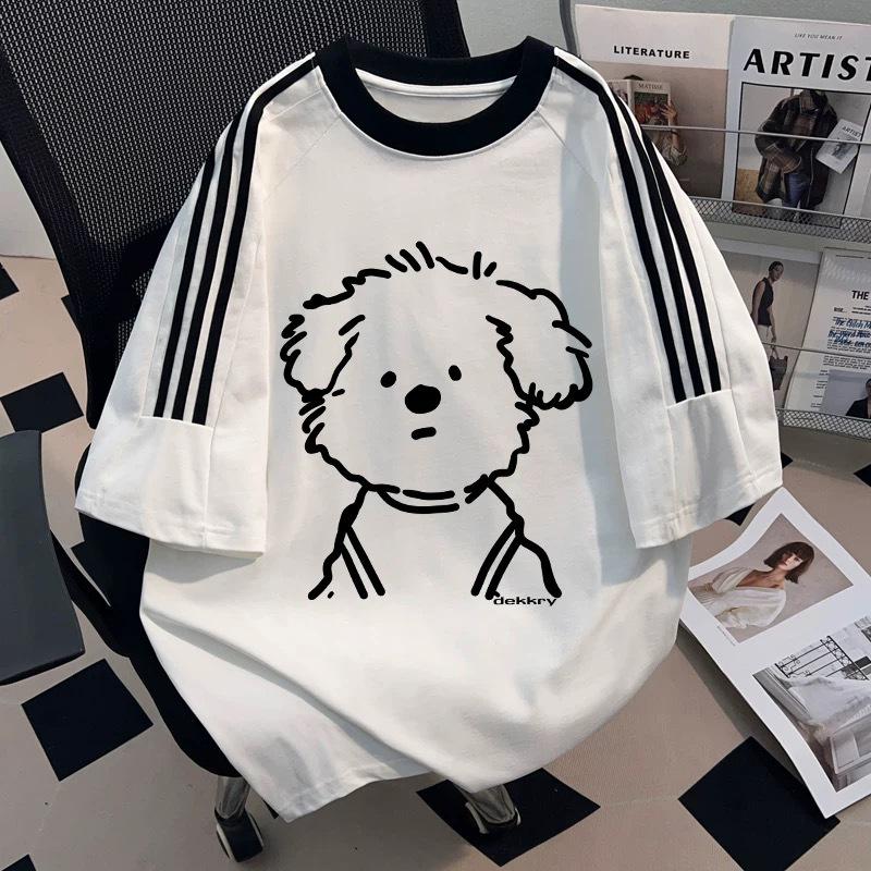 Girls' Summer 2026 Short-Sleeved T-Shirt & Long Pants Two-Piece Set for Students