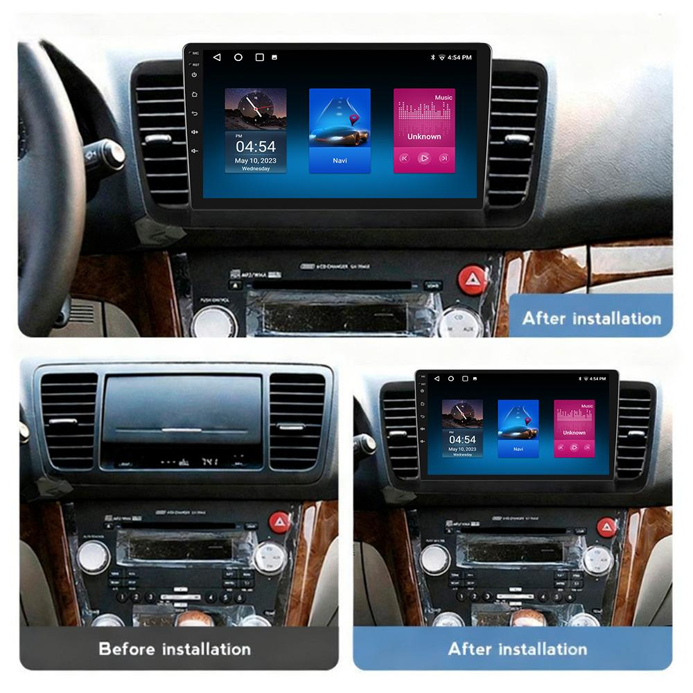 For Subaru Outback, Legacy 2004-2009 Navigation GPS Android Car Radio  Multimedia Player Stereo wifi+4G Carplay auto video