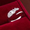 Elegant Adjustable Toe Ring with Zircon Inlay - Minimalistic Copper Design