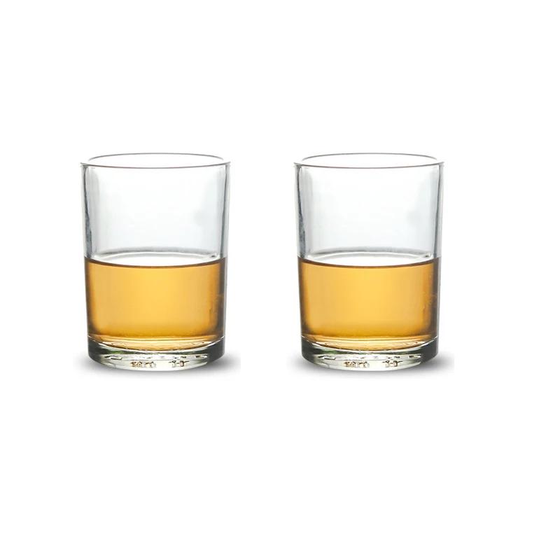 2pcs 180ml/230ml Glass Wheat Beer Glass Thicken Glass Cup Bar Drinkware Household Drink Cup Party Accessories Glasses Drink Set 2pcs