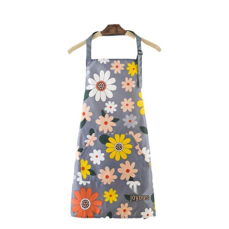 2025 Women's Fashion Waterproof and Oil-Proof Apron for Kitchen and Household Use