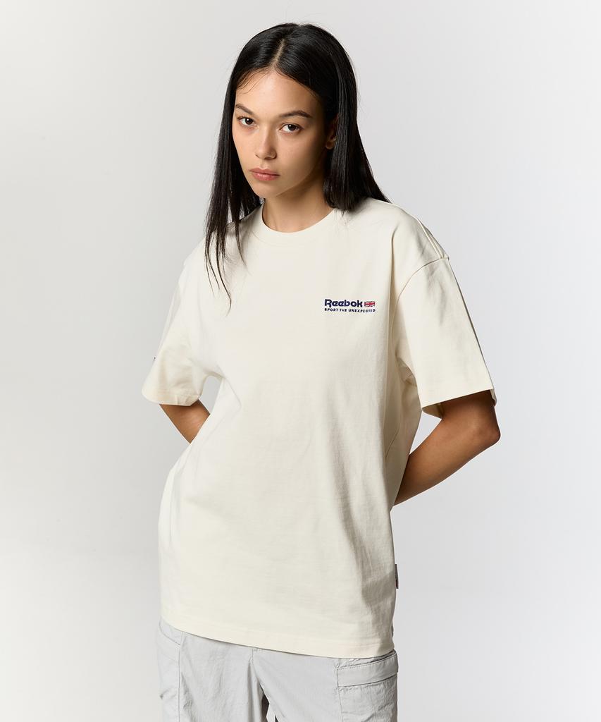 Reebok Union Jack T-Shirt - Ivory