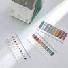 200 Sheets/Pcs PET Flags Tabs Page Markers Paper Index Bookmark Sticky Notes Office Supplies Stationery