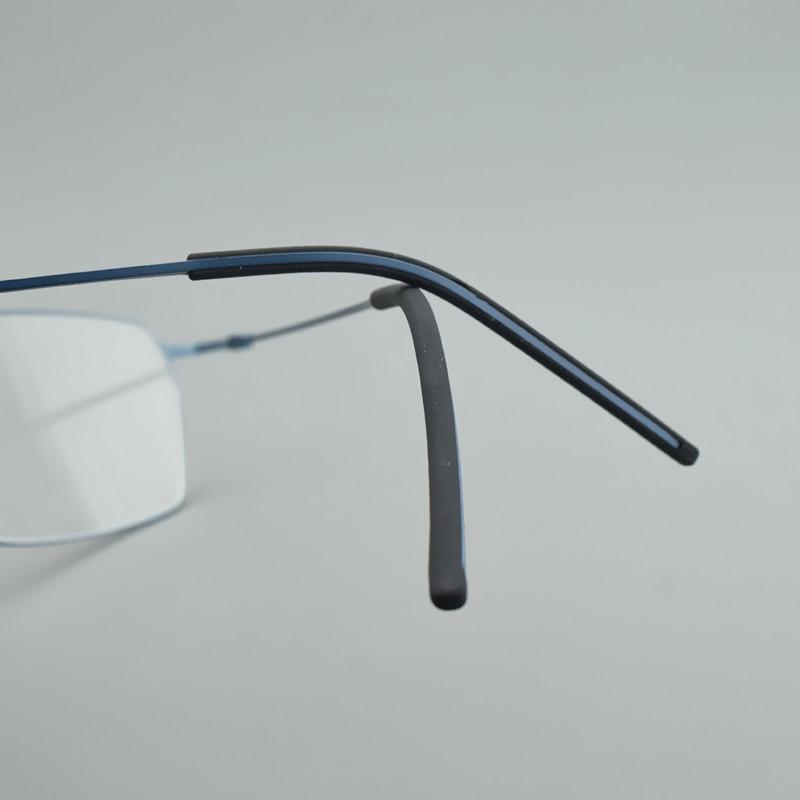 5509 Ultra Light Titanium Glasses Frame Men Retro Square Eyeglasses Woman Eyewear Myopia Optical Prescription Brand Spectacle