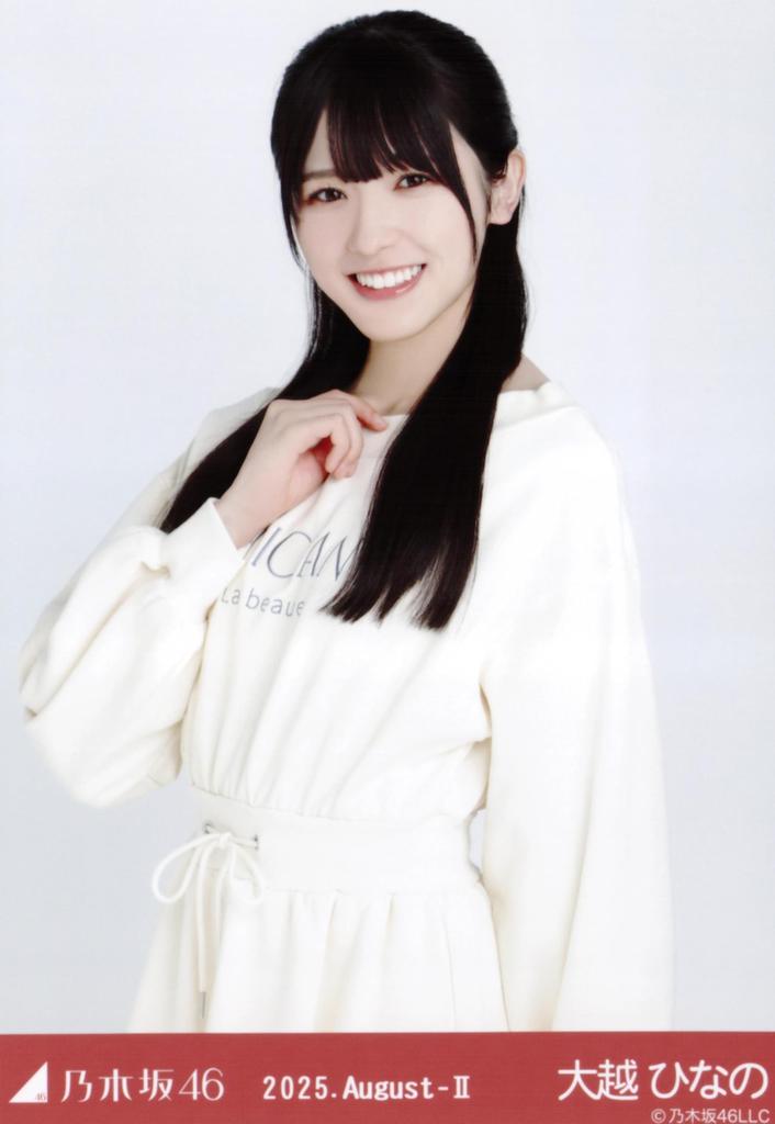 Nogizaka46 Raw Photo Sweatshirt 3 Types Complete Set Ogoe Hinano