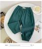 Pantaloni della tuta in pile per bambini in stile coreano - Abbigliamento sportivo casual