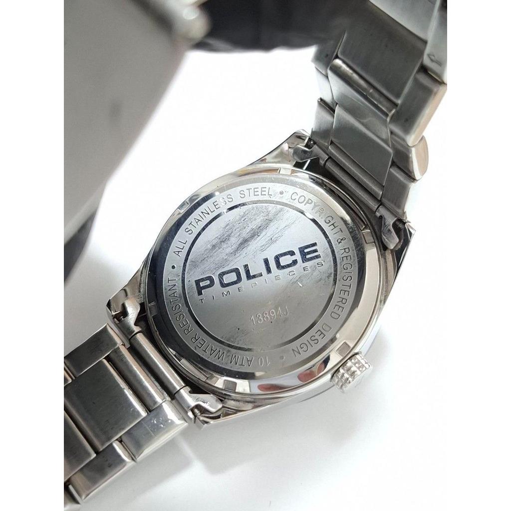 Used [Used Watch] POLICE Atlanta Chronograph Black Dial Men's Quartz Watch Real Estate