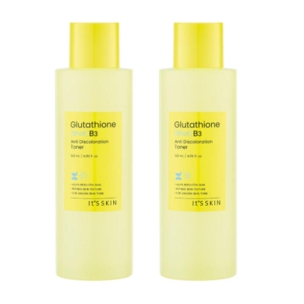 ItsSkin Сыворотка-тонер с глутатионом и витамином B3 Clear Tone 120 мл Специальный набор 1+1