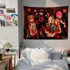 Anime Toilet Bound Hanako Kun Anime Tapestry Hippie Flower Wall Carpets Dorm Decor Cheap Hippie Wall Hanging